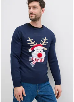 Vánoční jemně pletený svetr, bonprix