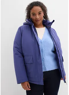 Zimní bunda s nakládanými kapsami, bonprix