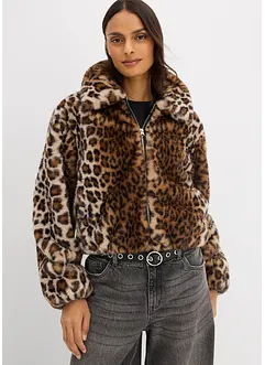 Oversize bunda z umělé kožešiny, bonprix