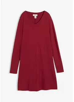 Šaty ze splývavé viskózové směsi, bonprix