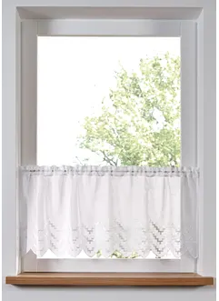 Vitrážková záclona s recyklovaným polyesterem, bonprix