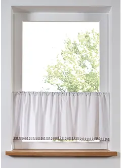 Vitrážková záclona z organické bavlny, bonprix