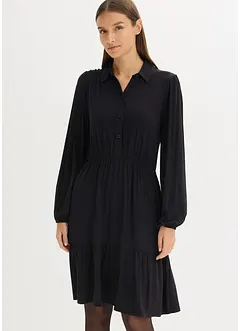 Žerzejové šaty z viskózové směsi, bonprix