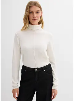 Svetr s rolákovým límcem, z měkké směsi s kašmírem, bonprix