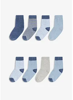 Polovysoké ponožky s organickou bavlnou (8 ks v balení), bonprix