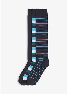 Termo podkolenky s měkkým froté na rubu, organická bavlna (3 páry v balení), bonprix