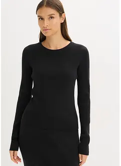 Svetr z jemné pleteniny z měkké viskózové směsi, bonprix