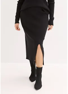 Sukně z jemné pleteniny z měkké viskózové směsi, bonprix