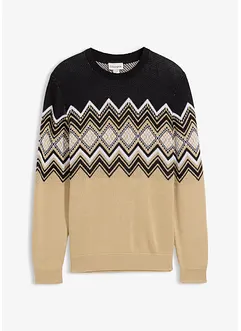 Svetr s norským vzorem, bonprix