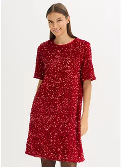 Minišaty s lesklým vzhledem, bonprix