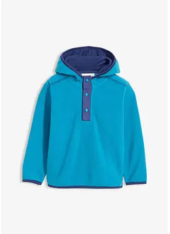 Flísová mikina s kapucí, bonprix