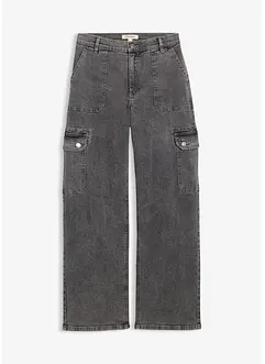 Cargo džíny, High Waist, bonprix