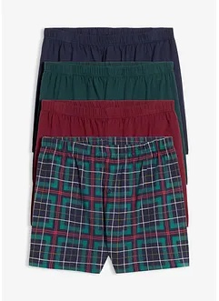 Volné široké boxerky s bavlnou (5 ks v balení), bonprix