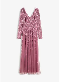 Dlouhé nebo večerní šaty s pajetkami, bonprix