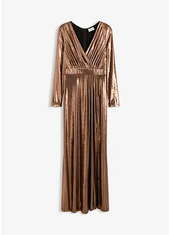 Večerní šaty z jemného žerzeje s leskem, bonprix