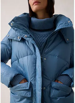 Péřový kabát s recyklovaným peřím, odolný vůči vodě, bonprix