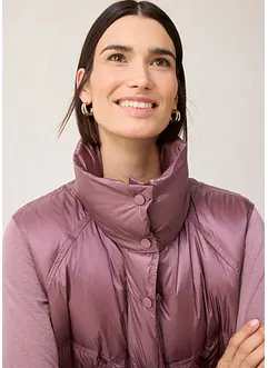 Prošívaná vesta s recyklovaným prachovým peřím, bonprix