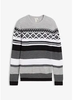 Svetr s norským vzorem, bonprix