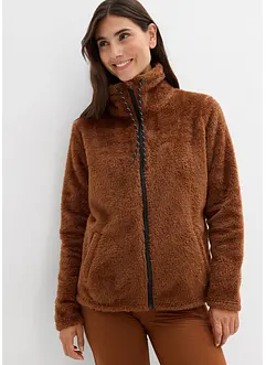 Bunda z medvídkového flísu, bonprix