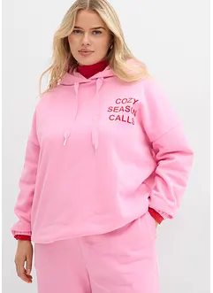 Oversize mikina z čisté bavlny, bonprix
