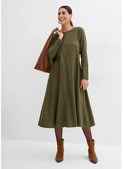 Flanelové šaty z čisté bavlny, bonprix