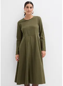 Flanelové šaty z čisté bavlny, bonprix