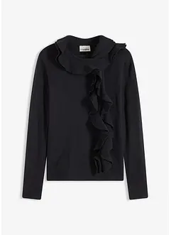 Svetr z jemné pleteniny ze splývavé viskózové směsi, bonprix