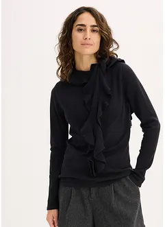 Svetr z jemné pleteniny ze splývavé viskózové směsi, bonprix