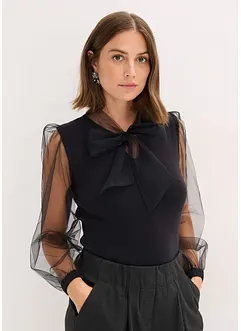 Svetr ze splývavé viskózové směsi, bonprix