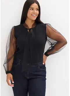 Svetr ze splývavé viskózové směsi, bonprix