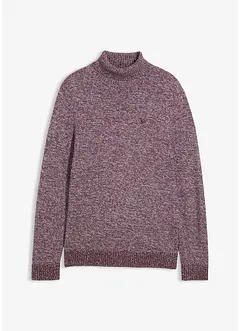 Svetr s rolákovým límcem, s čistou bavlnou, bonprix