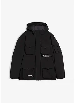 Zateplená bunda se sportovními detaily, bonprix