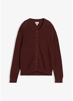 Kabátek z jemné pleteniny, s kulatým výstřihem, bonprix