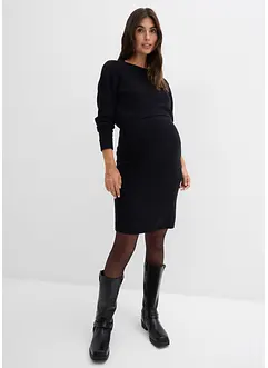 Těhotenská souprava svetru a sukně, z organické bavlny (2dílná souprava), bonprix