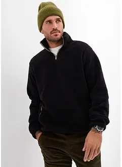 Mikina z medvídkového flísu, bonprix