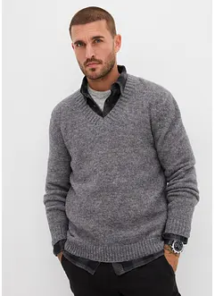 Svetr ze silnější pleteniny, nenáročný na údržbu, bonprix