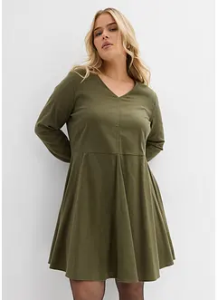 Flanelové šaty z čisté bavlny, bonprix