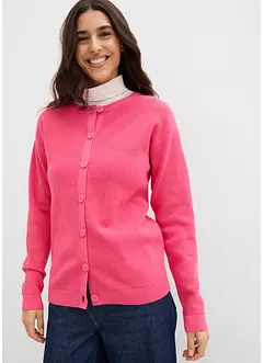 Kabátek z jemné pleteniny, kulatý výstřih, bonprix