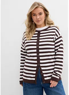 Kabátek z jemné pleteniny, kulatý výstřih, bonprix