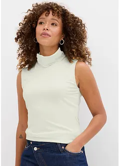 Top s rolákovým límcem, z elastického polyamidového materiálu, bonprix