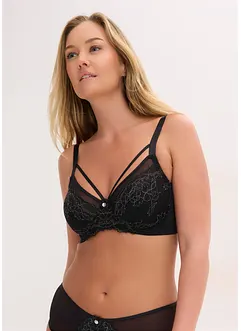 Zmenšovací podprsenka s jemnou krajkou, bonprix
