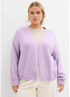 Zkrácený oversize kabátek ze silnější pleteniny, bonprix