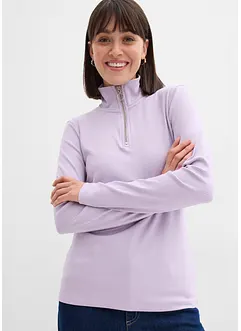 Žebrované tričko z měkké viskózové směsi, bonprix