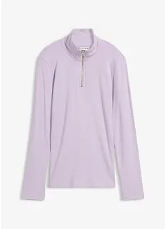 Žebrované tričko z měkké viskózové směsi, bonprix