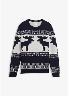 Svetr s norským vzorem, bonprix