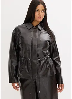 Bunda z umělé kůže, bonprix