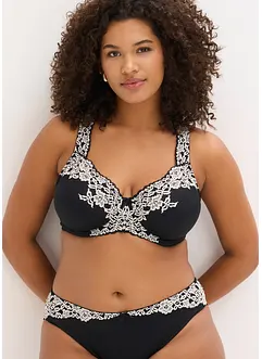Podprsenka s kosticemi a polstrovanými ramínky (2 ks v balení), bonprix
