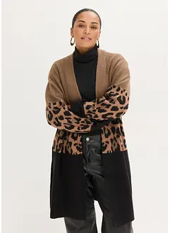 Dlouhý pletený kabátek, bonprix