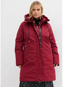 Voděodolný outdoorový kabát, vzhled 2 v 1, bonprix