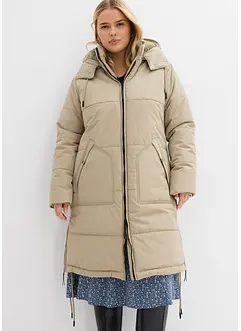 Voděodolný prošívaný kabát, bonprix